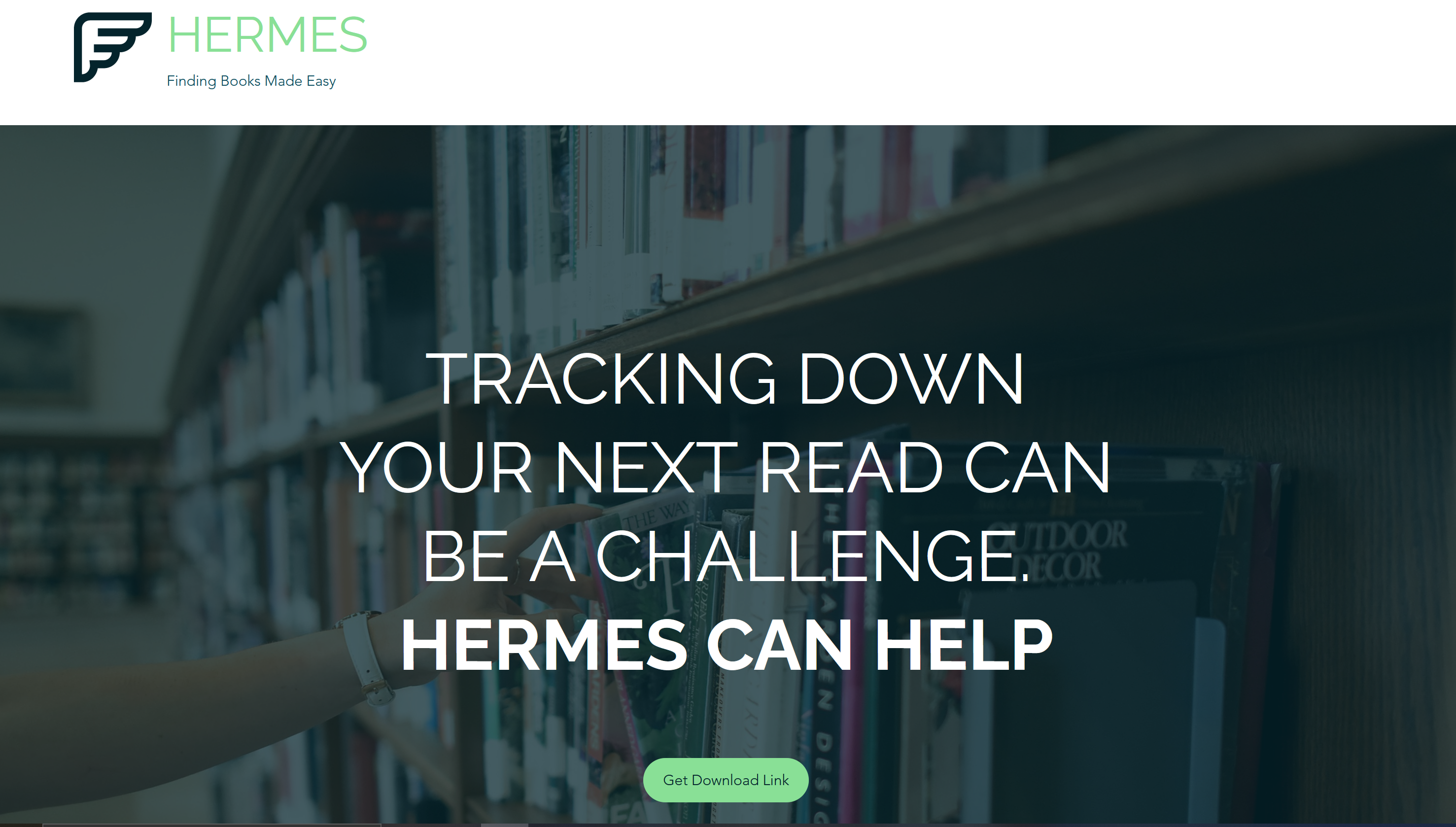 Picture of Hermes Books application seth created